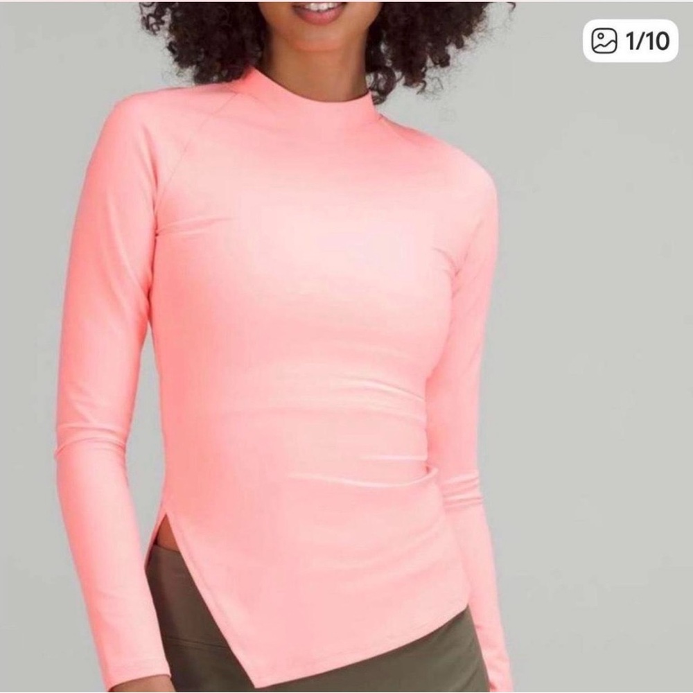 Lululemon Women's Pink Long Sleeve Top